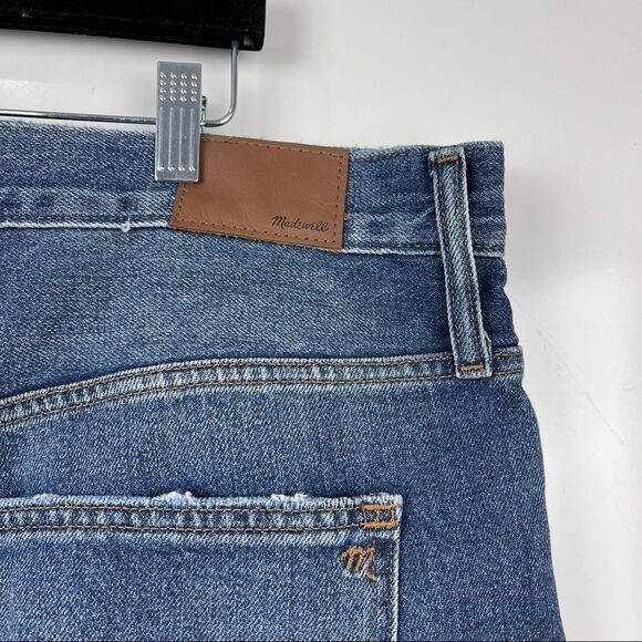Madewell The Mom Jean High Rise Downey Wash Women's Size Petite P35 Plus Size - Picture 3 of 9